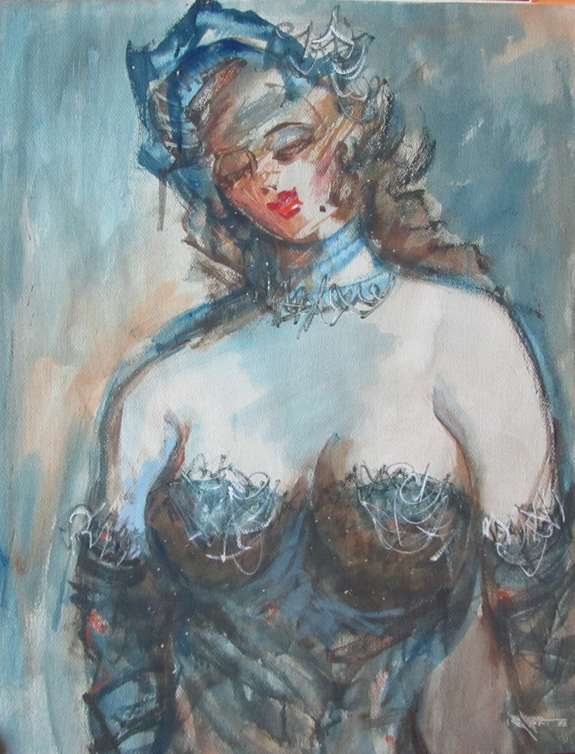 Watercolor (Figure of Woman)